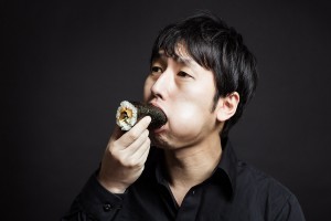 恵方巻きの食べ方